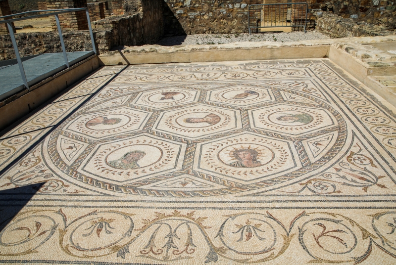 Mosaic of Planets Italica Spain May 2019